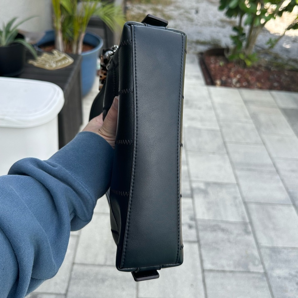 Coachtopia Alter/Ego Small Slouchy Shoulder Bag In Checkerboard Upcrafted Leath… - Picture 7 of 16
